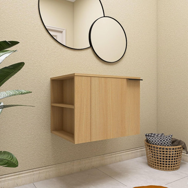 Hokku Designs 24 " Bathroom without sink, 24 Inch WallMounted